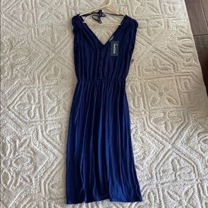 Modcloth Blue Midi Dress
